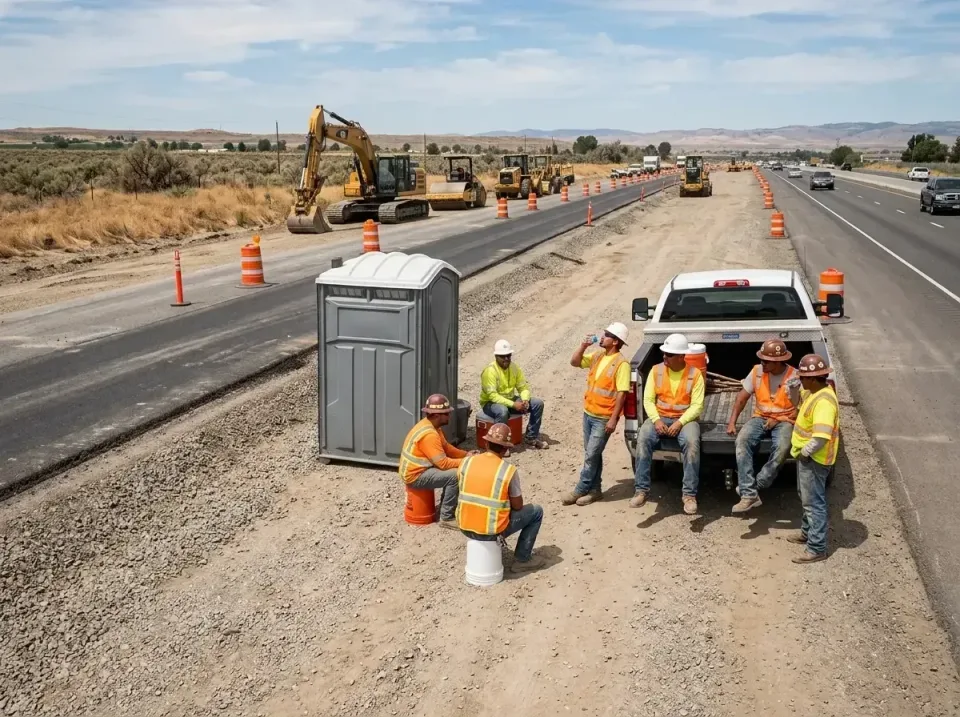 highway-road-construction-crew-007 — frequently asked questions, Porta Potty and Restroom Rentals in Fair Oaks, CA